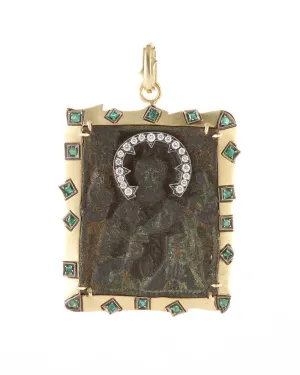 1800’s St. Nich Russ Icon Pendant