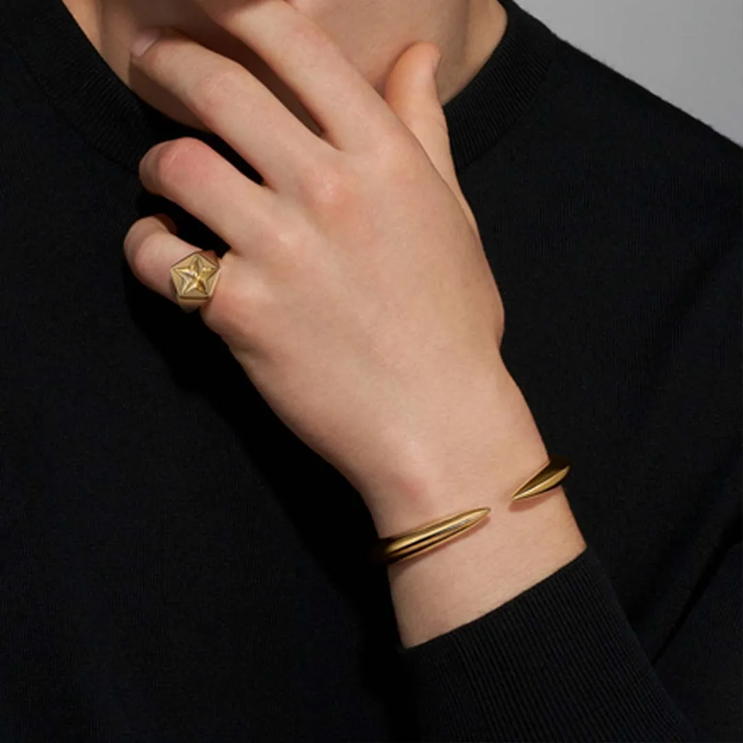 Arc Bangle - Yellow Gold Vermeil