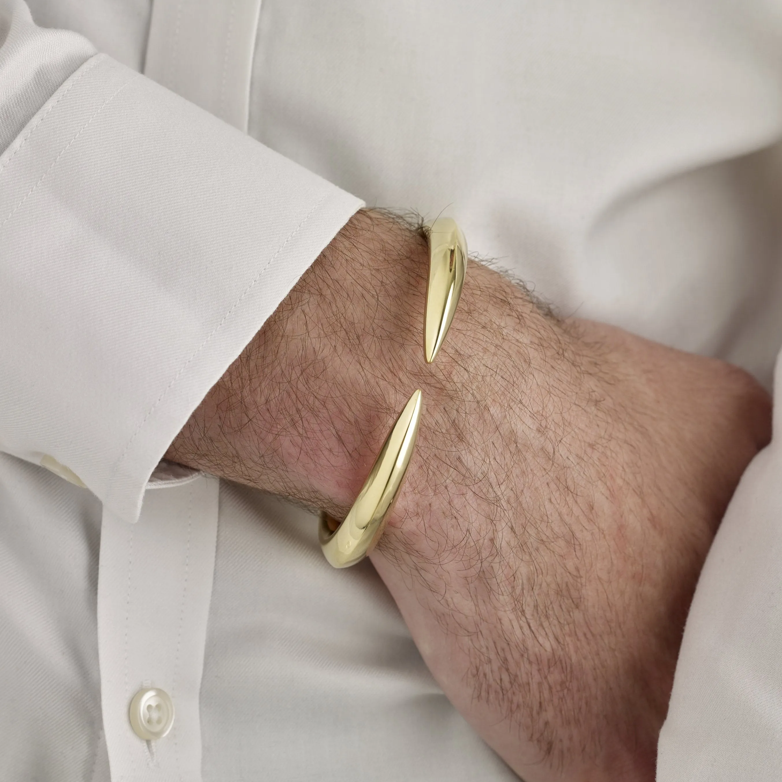 Arc Bangle - Yellow Gold Vermeil