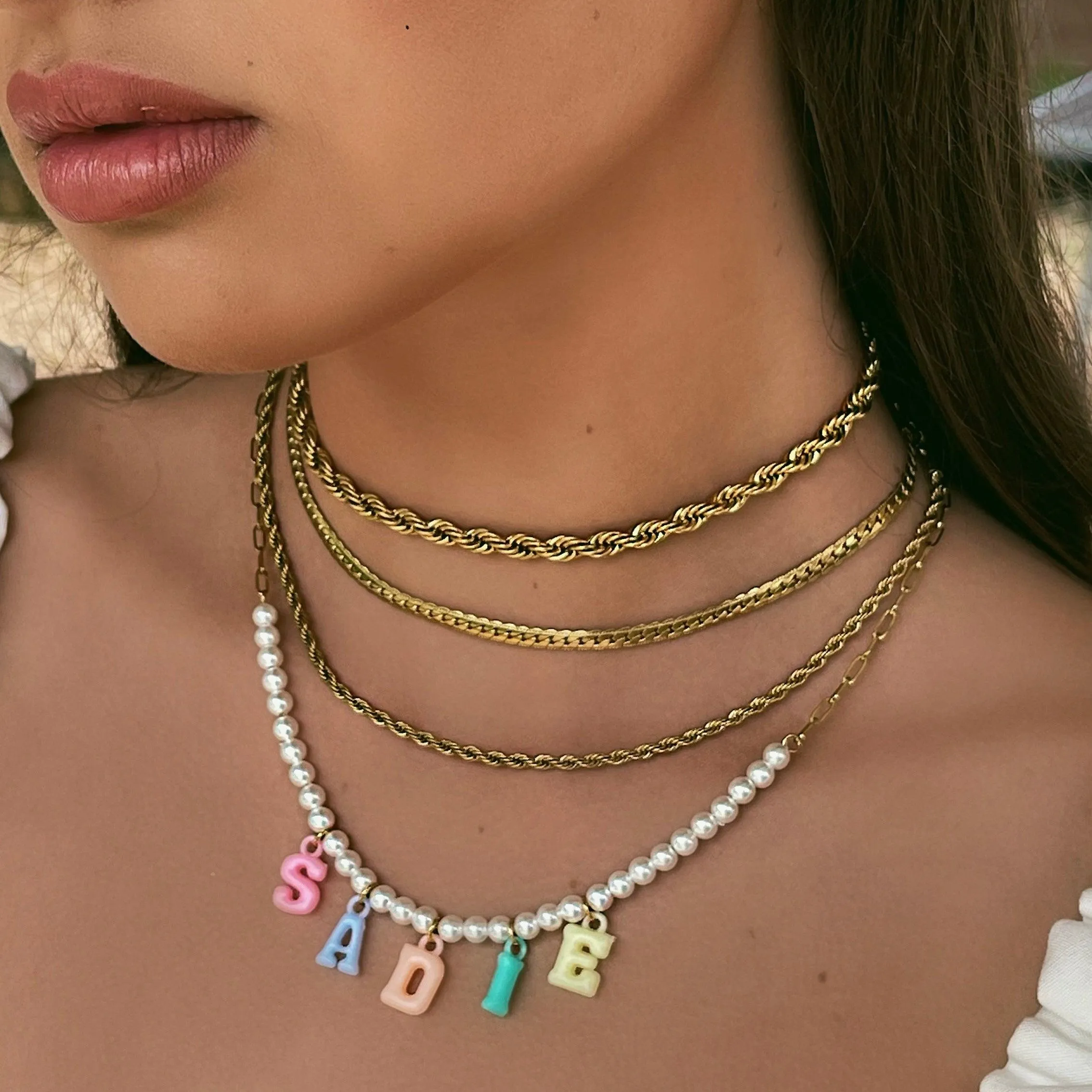 Bubblegum Pearl Custom Choker