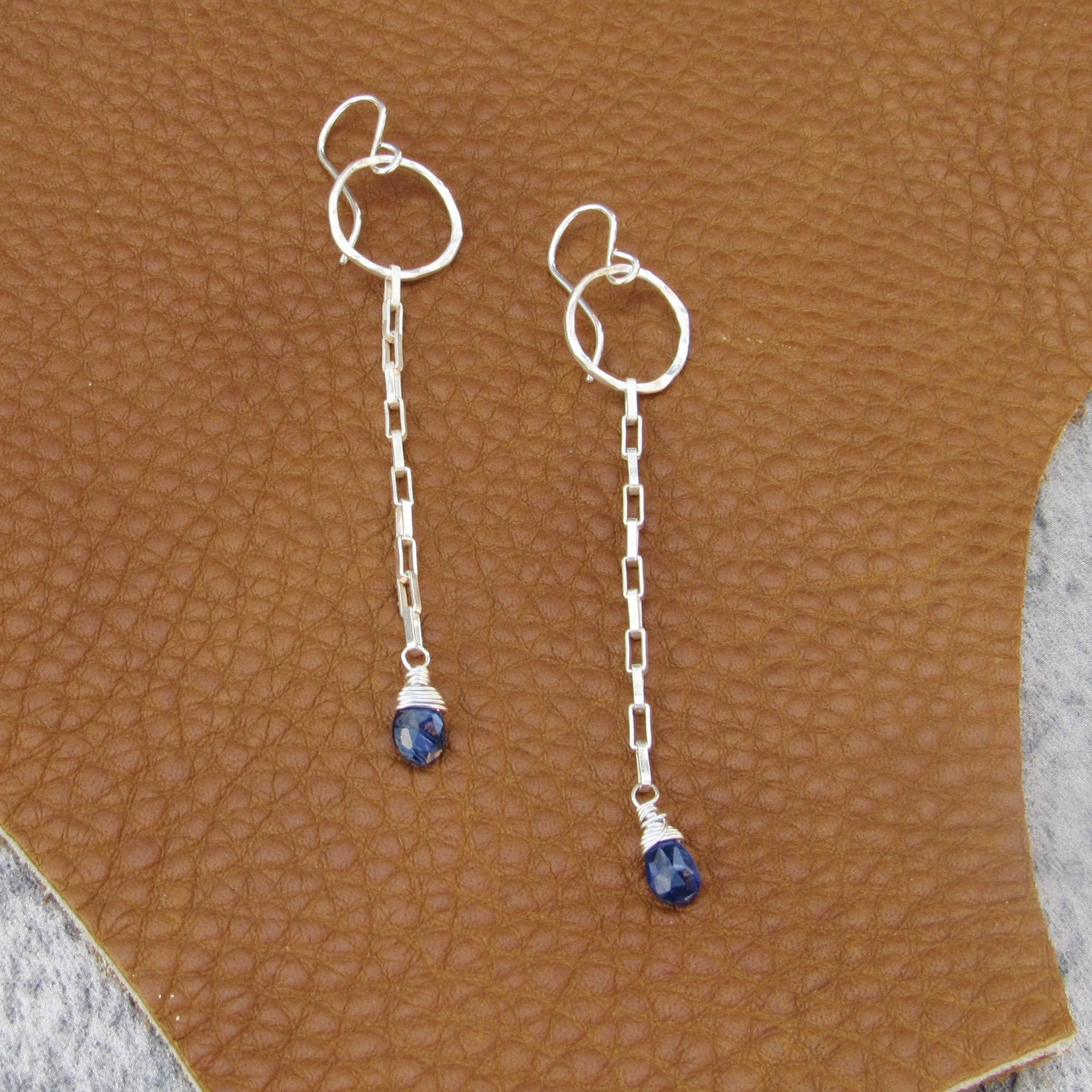 Circle Chain Earrings