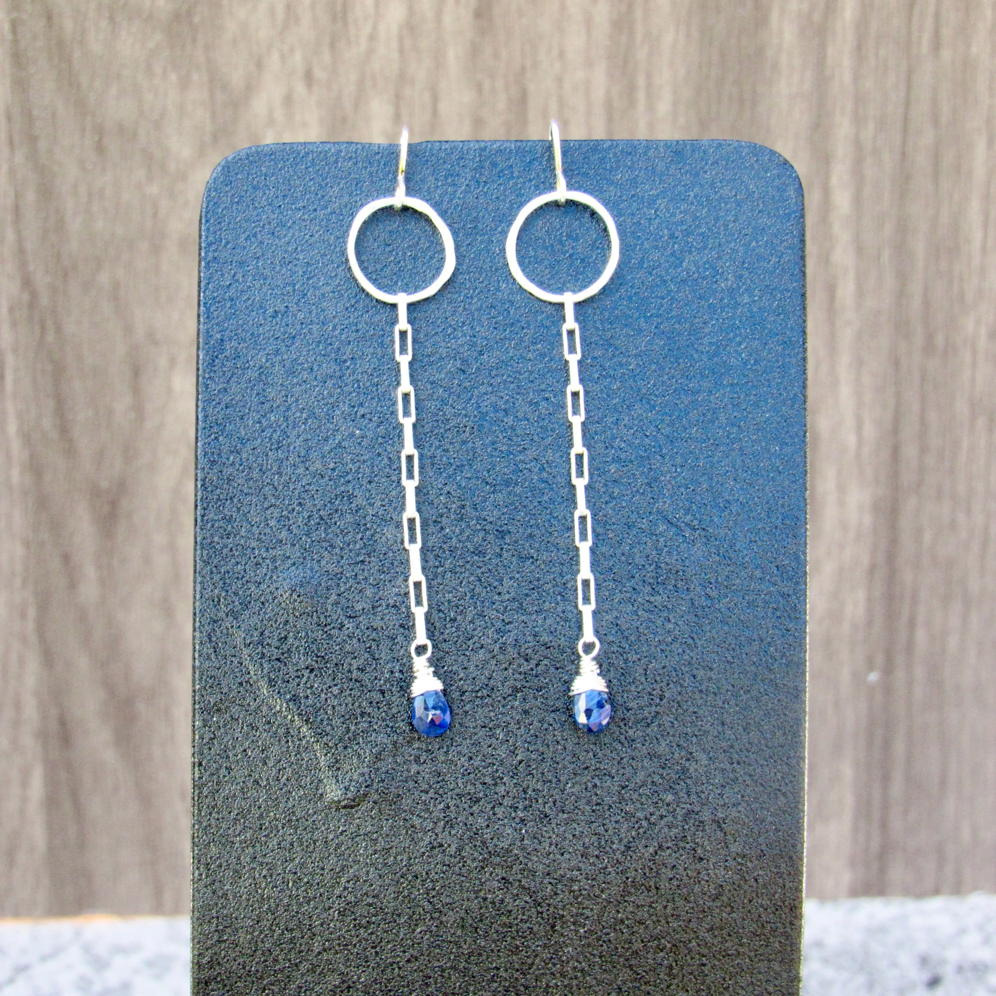 Circle Chain Earrings