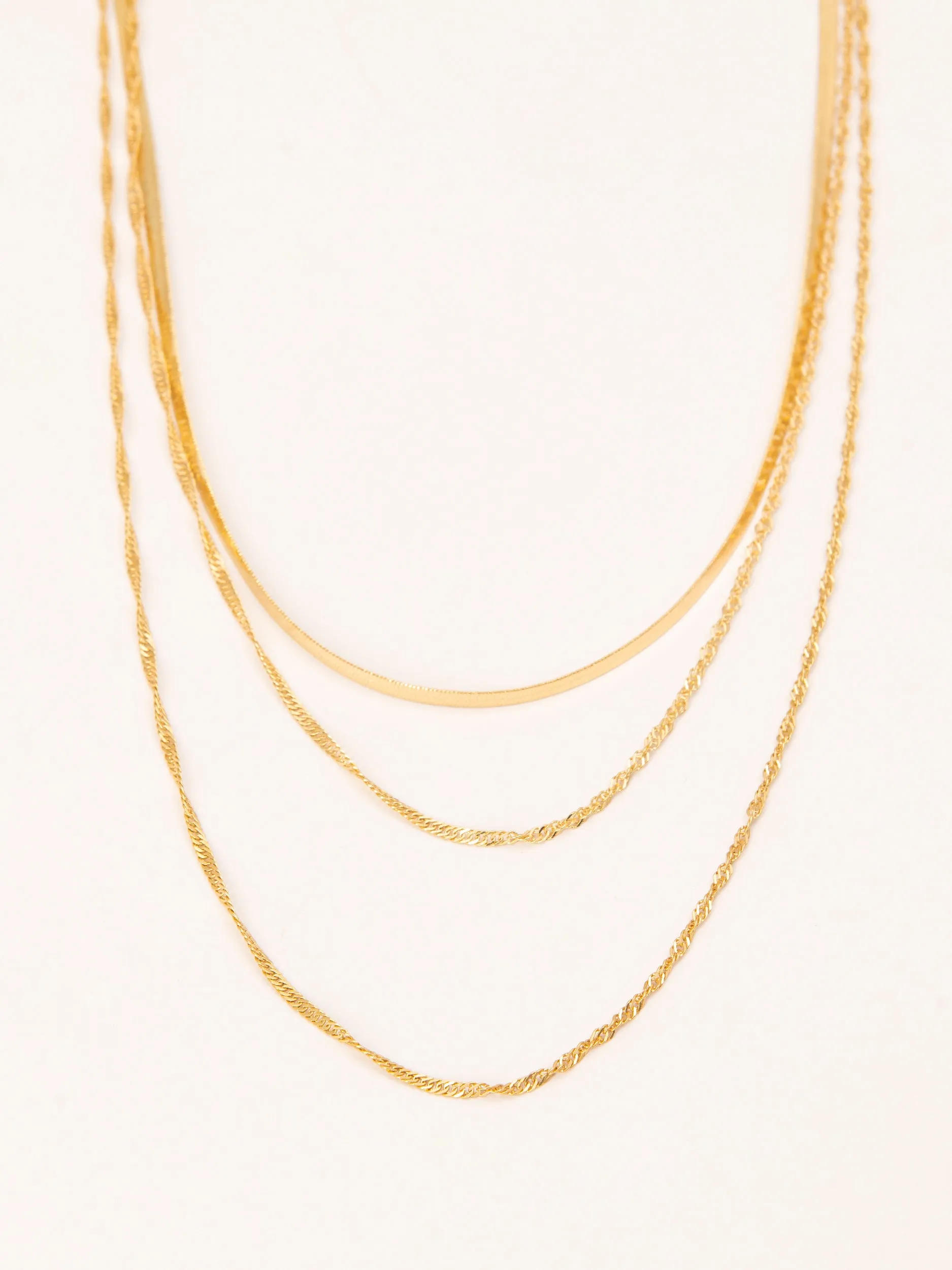 Classic Layered Necklace