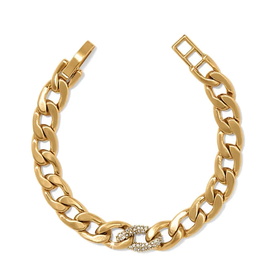 Cleo Pave Link Bracelet