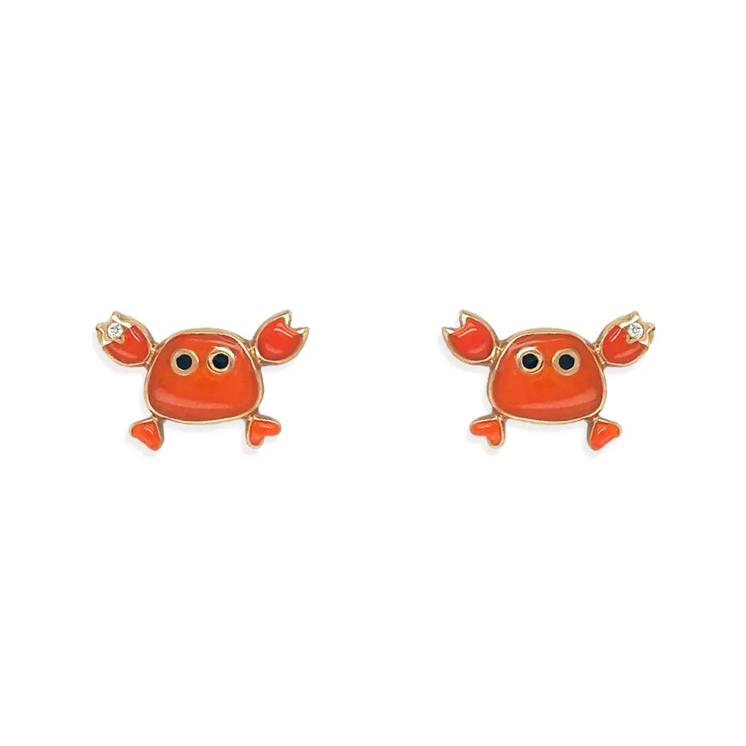 Crab Earrings