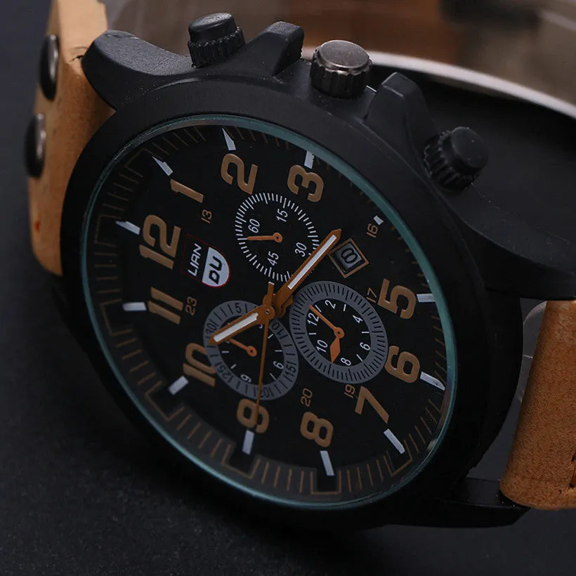 Creative Vintage Classic Watches Men Daily Life Waterproof Strap Sport Army Quartz-watch Casual Charm Watch