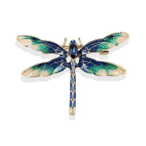 Delicate Color Dragonfly Brooch 精致彩色蜻蜓胸针