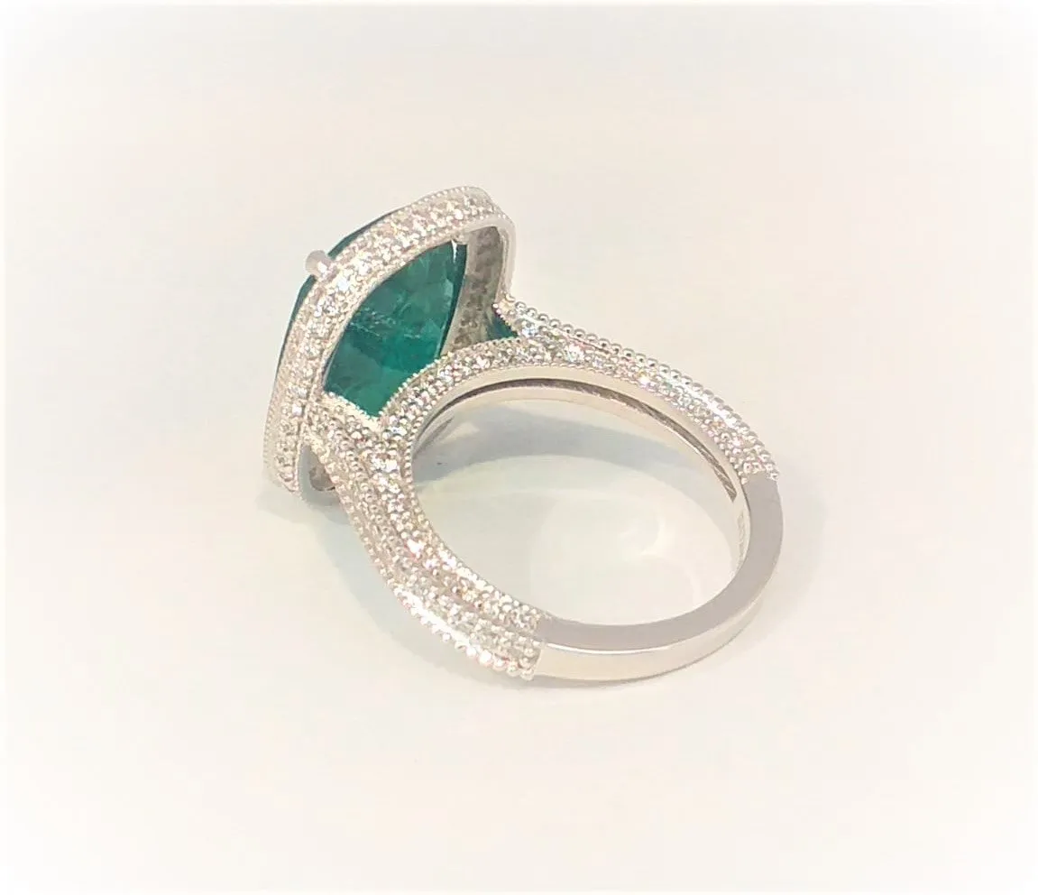 EMERALD QUEEN RING AD NO. 2167