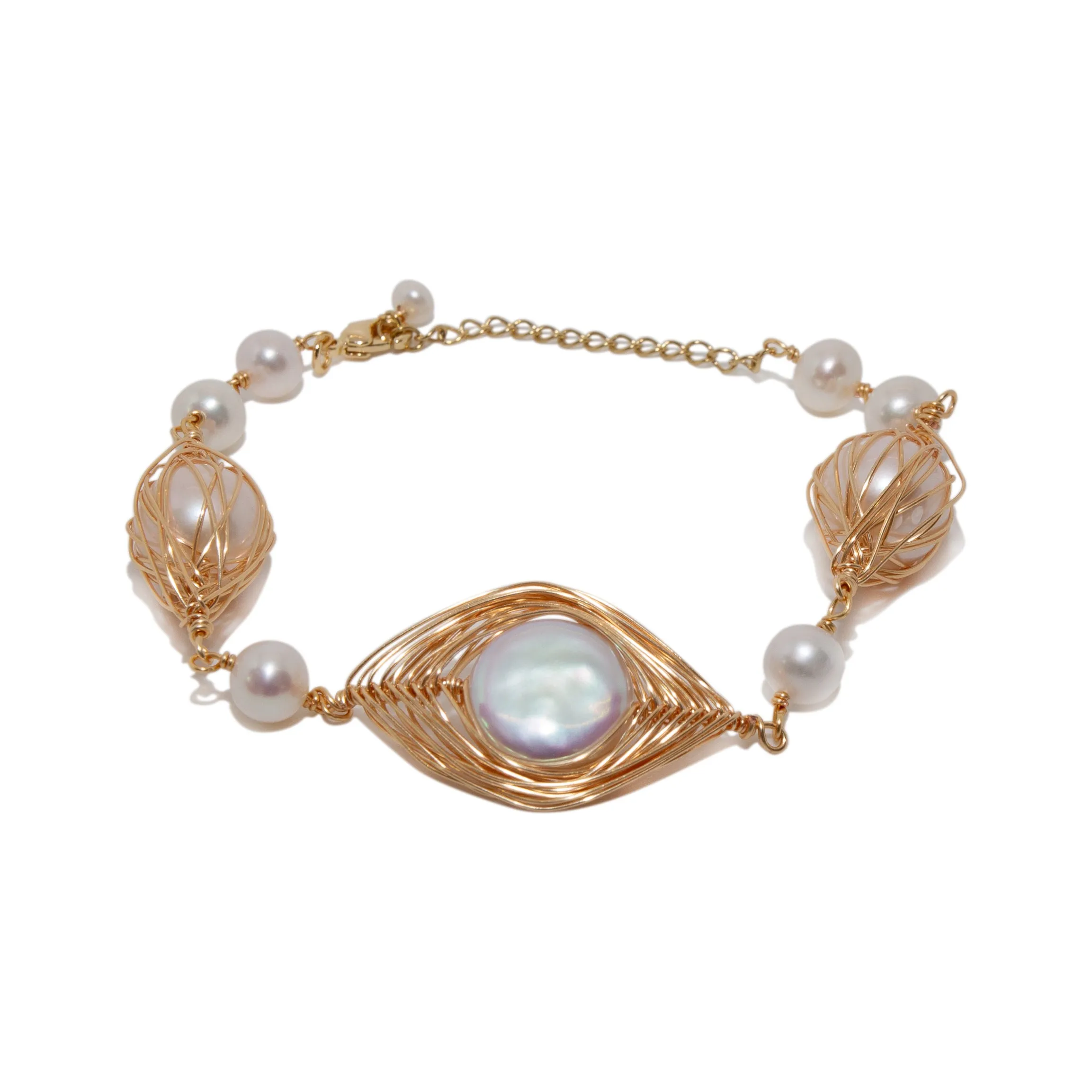 Gilded Nest of Luminance Bracelet