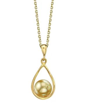 Golden South Sea Pearl Darling Pendant