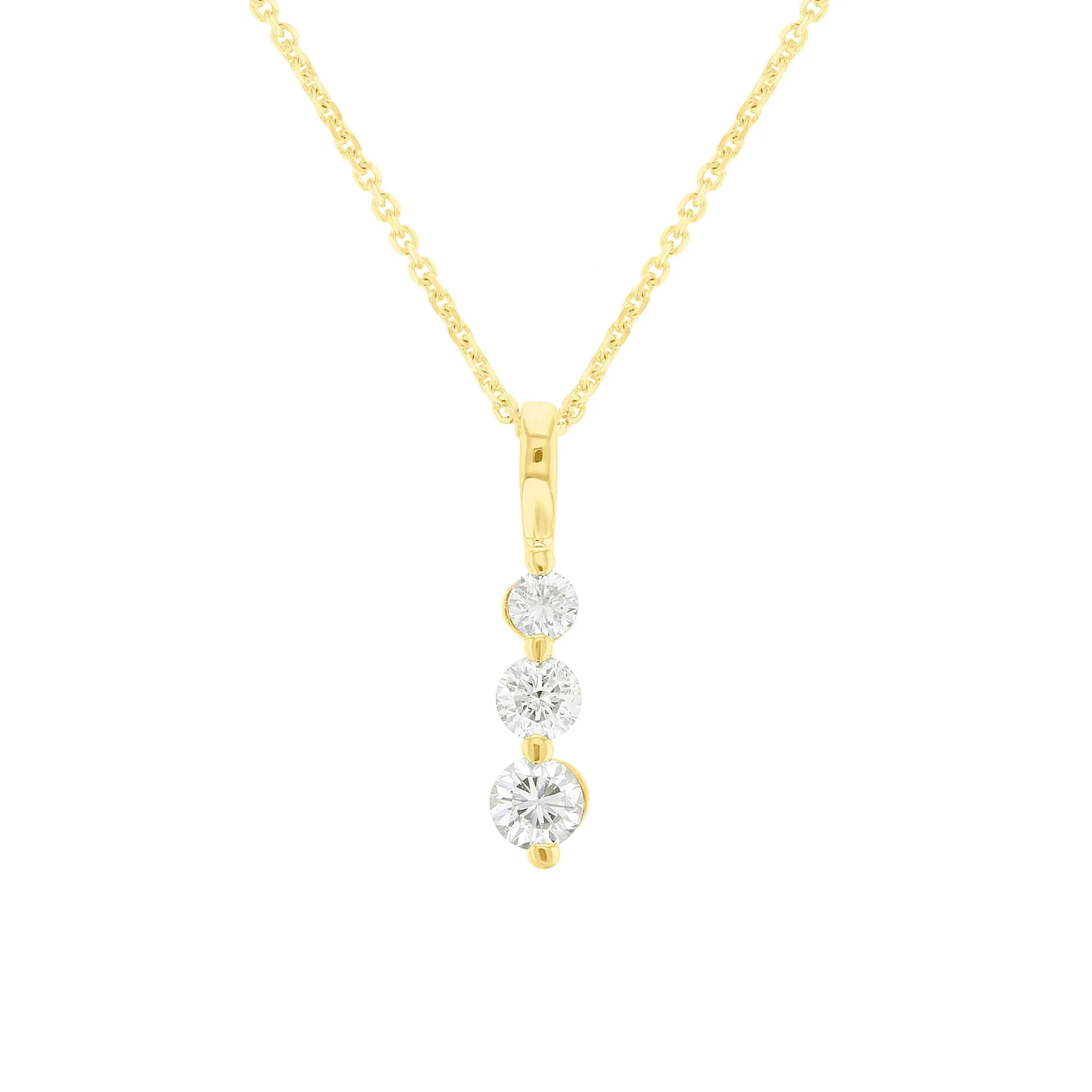 Journey Diamond Necklace 1/2ct