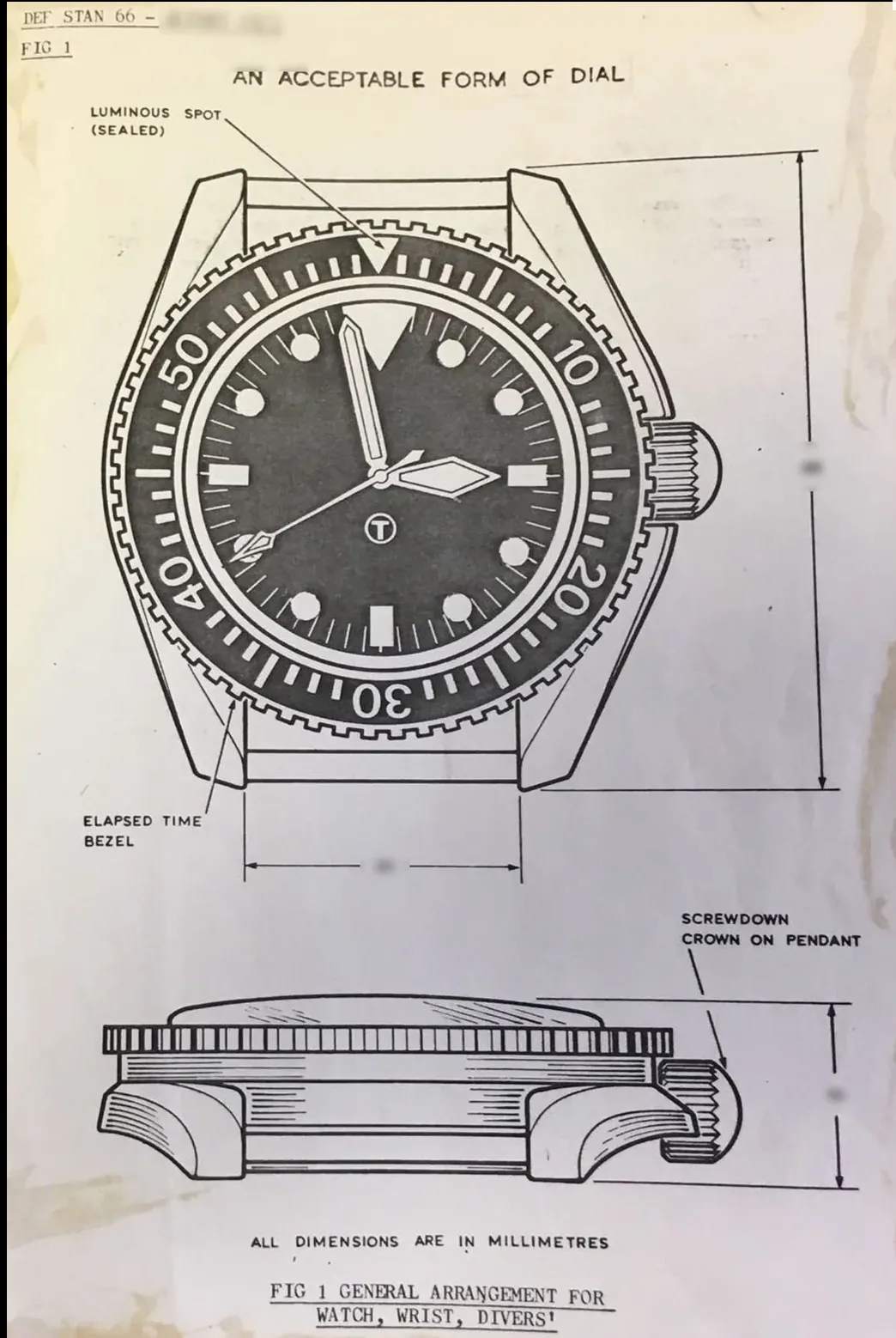 Latest MWC 2023 Pattern Quartz Military Divers Watch with Sapphire Crystal and 10 Year Battery Life - NATO STOCK NUMBER NSN 6645-99-157-3496