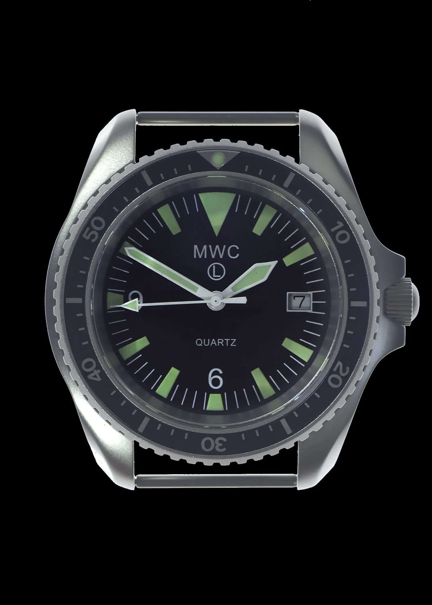 Latest MWC 2023 Pattern Quartz Military Divers Watch with Sapphire Crystal and 10 Year Battery Life - NATO STOCK NUMBER NSN 6645-99-157-3496