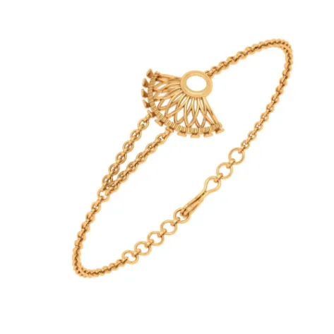 Opulent Traditional Gold Bracelet