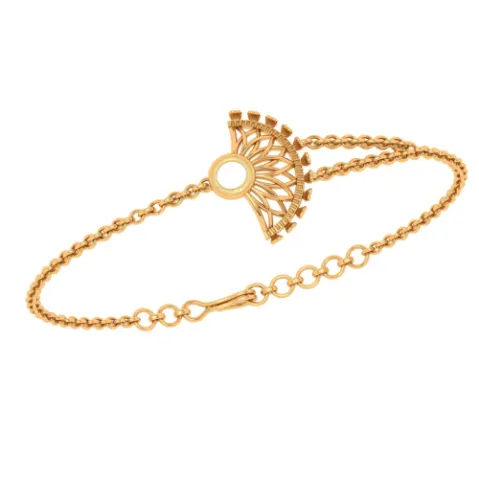 Opulent Traditional Gold Bracelet