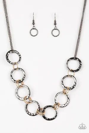 Paparazzi Necklace ~ Big Bad Boss - Multi