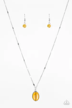 Paparazzi Necklace ~ Summer Cool - Yellow