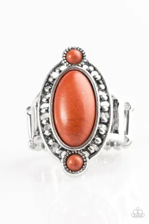 Paparazzi Ring ~ Bet Your Boots - Orange