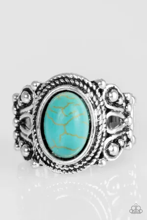 Paparazzi Ring ~ Coyote Canyon - Blue