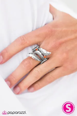 Paparazzi Ring ~ Soaring Skies - Orange