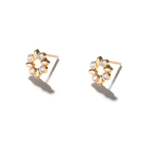 Peoni Stud Earrings