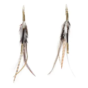 Quill   Feather Earrings