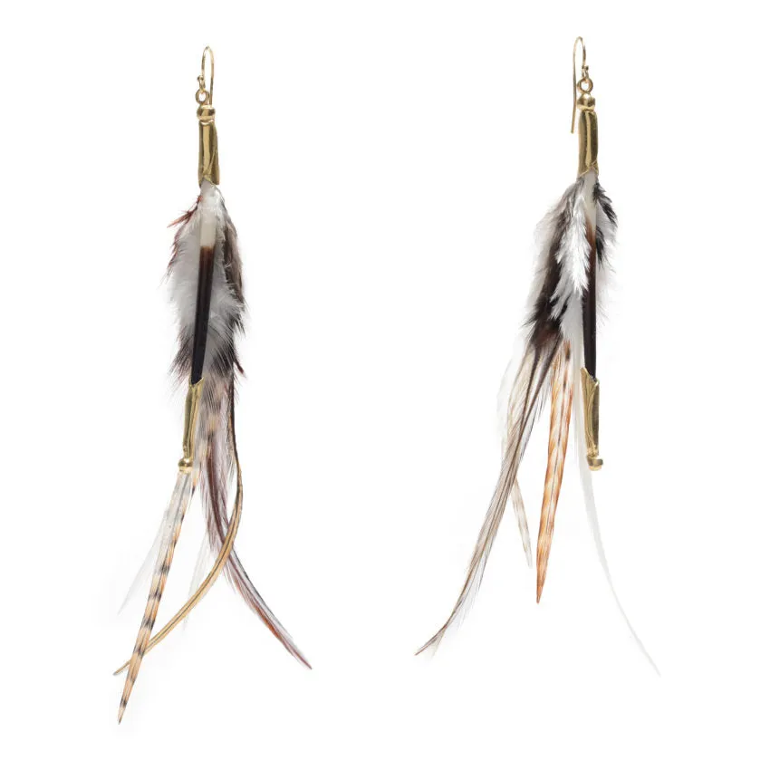 Quill   Feather Earrings