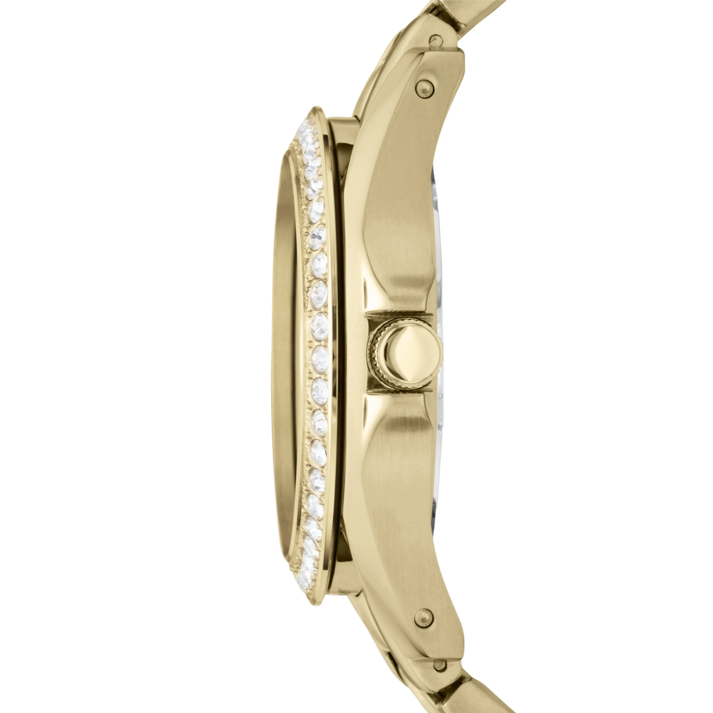 Riley Multifunction Gold-Tone Stainless Steel Watch