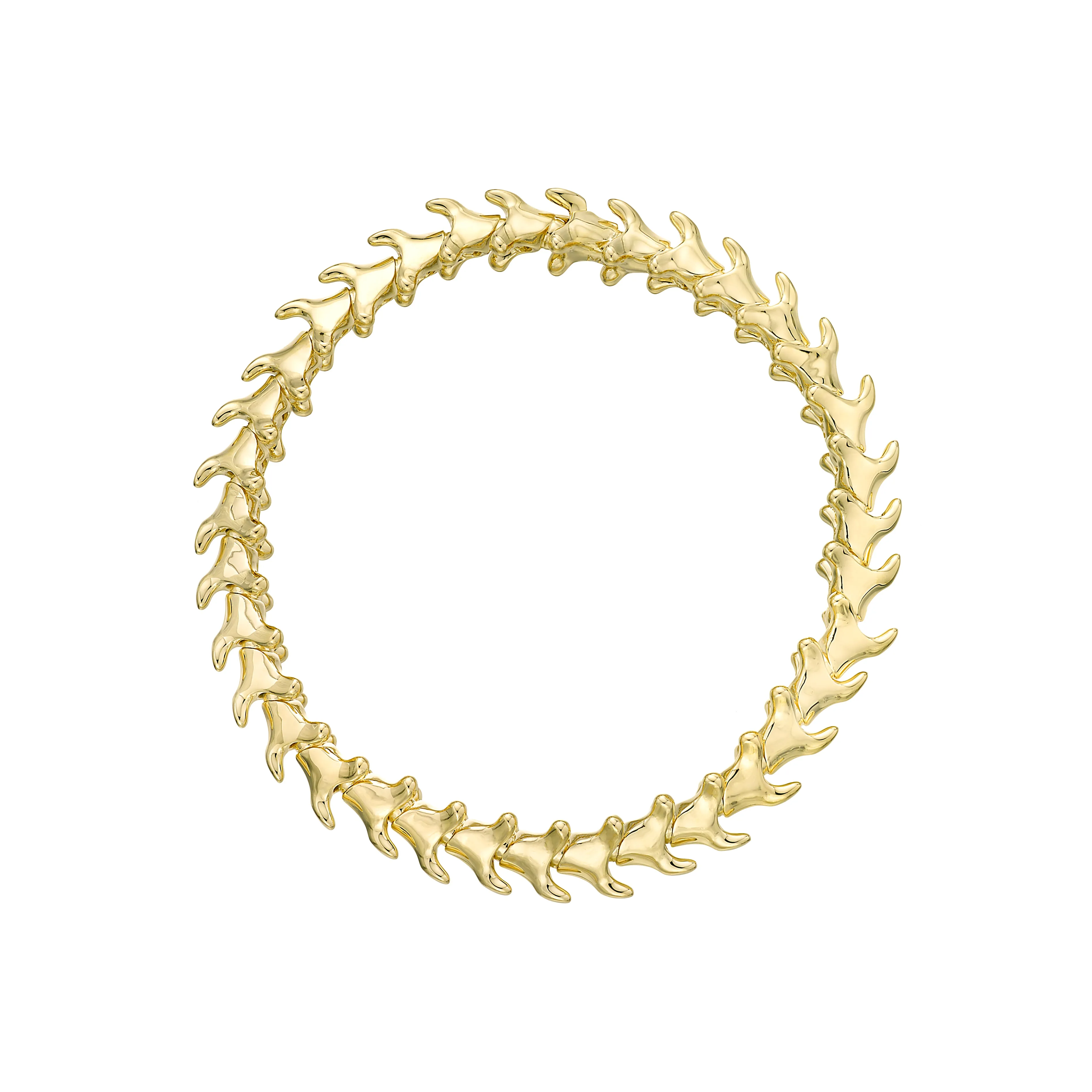 Serpent's Trace Slim Bracelet - Yellow Gold Vermeil