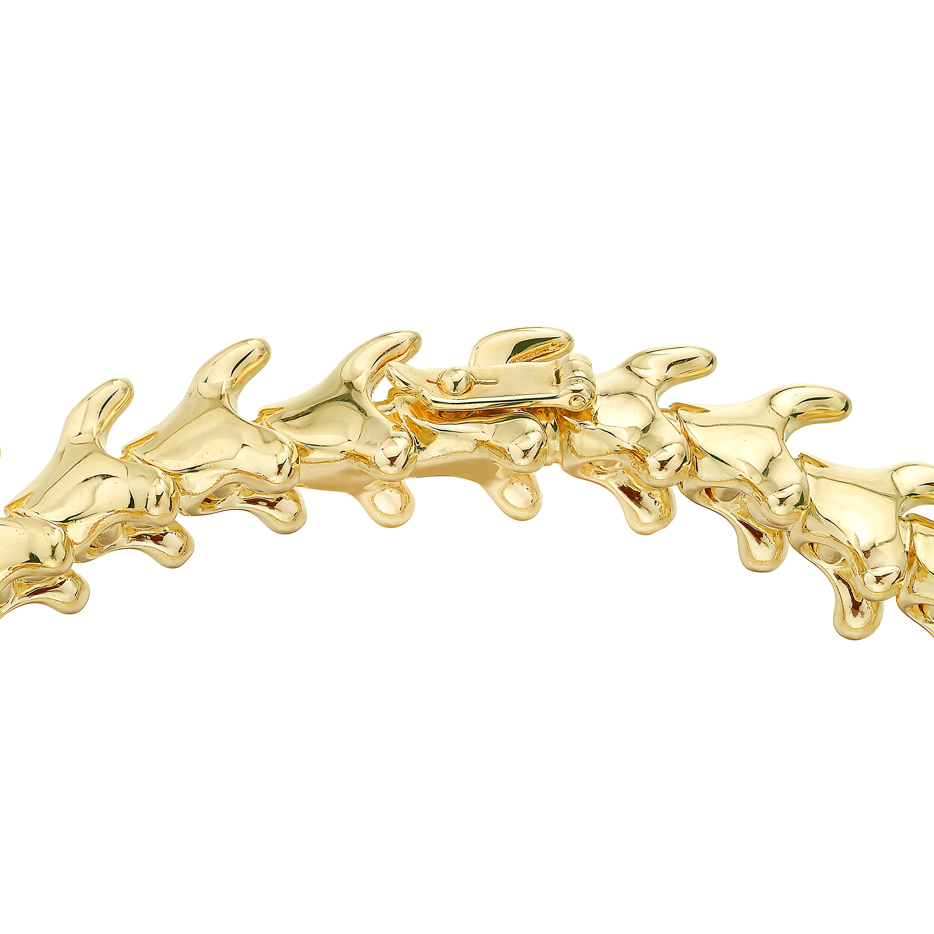 Serpent's Trace Slim Bracelet - Yellow Gold Vermeil