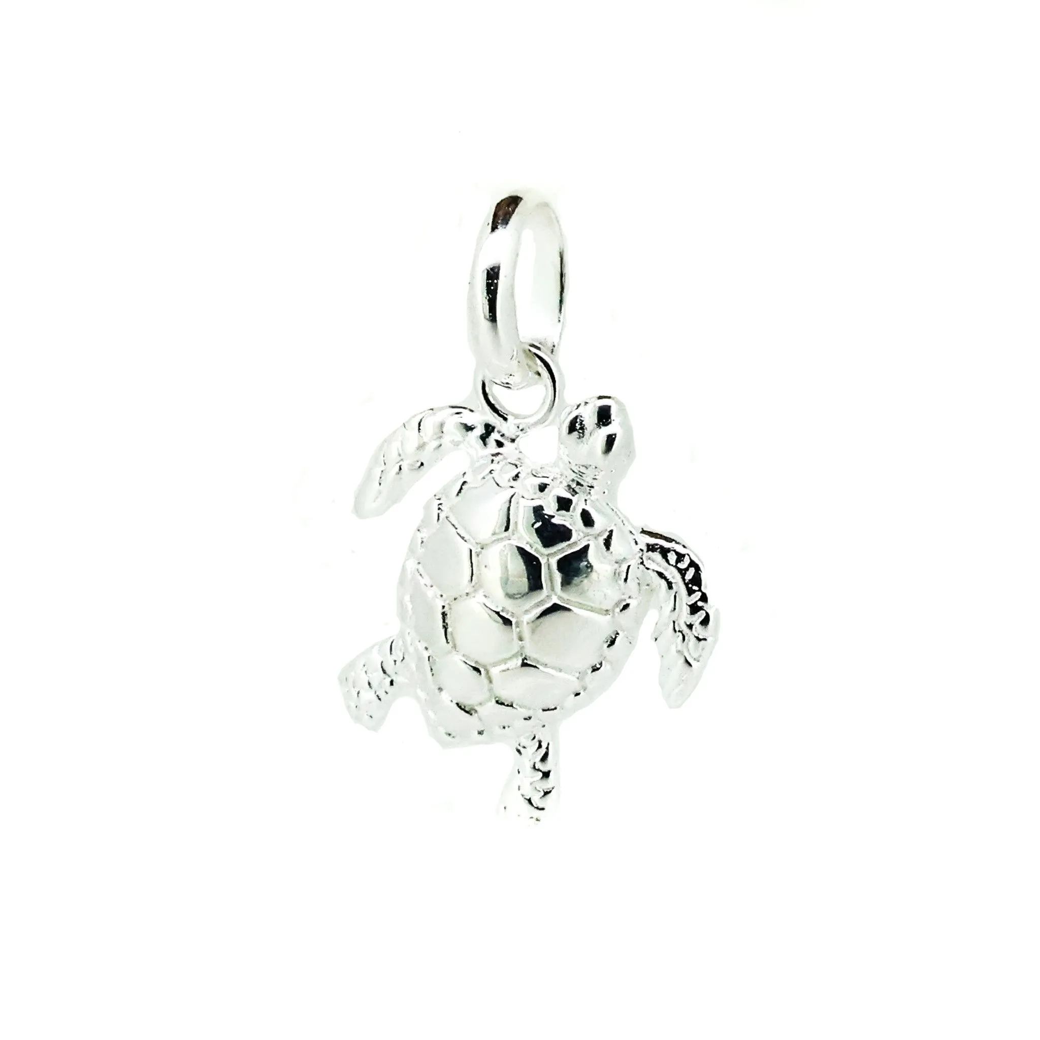 Silver Turtle Pendant