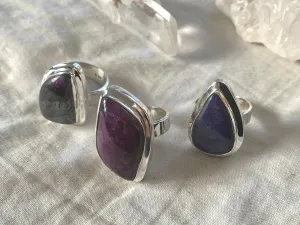 Sugilite Ansley Ring- Freeform