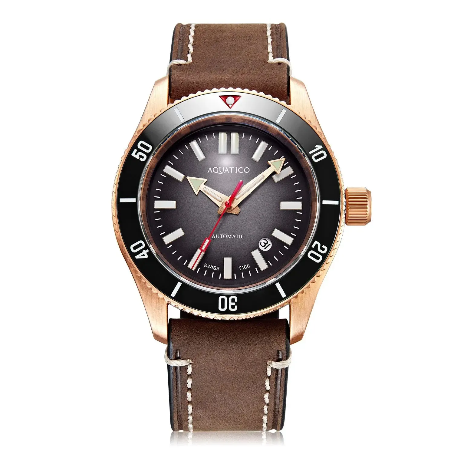 Super Star Bronze Tritium Black Dial(SWISS MADE Sellita sw200-1)