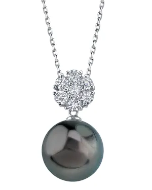 Tahitian South Sea Pearl & Diamond Alison Pendant