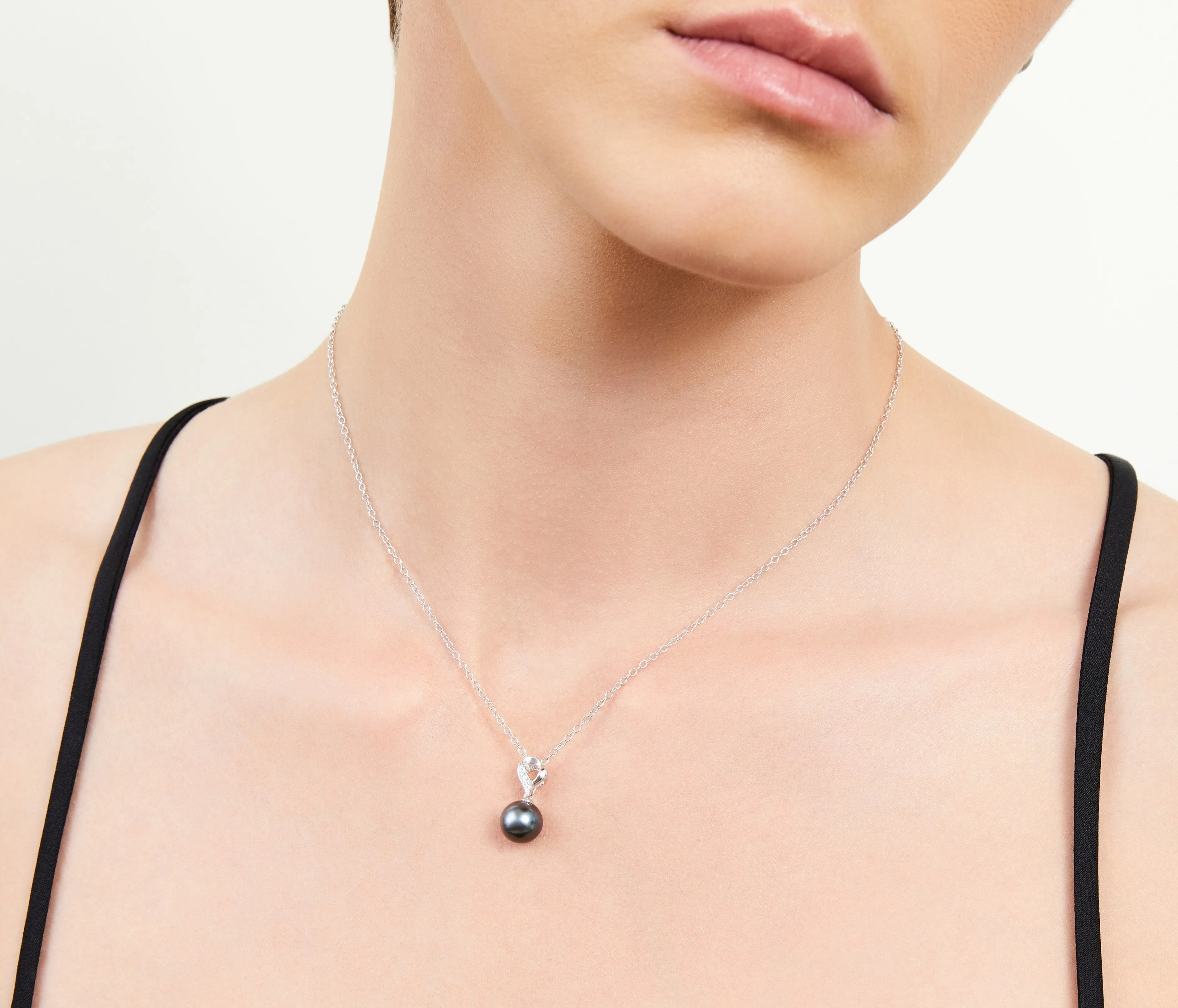 Tahitian South Sea Pearl & Diamond Melissa Pendant