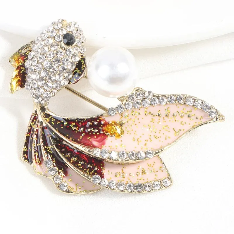 Vintage Rhinestone Brooches | A Shimmering Fashion Statement