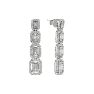 Windsor Diamond Drop Earrings