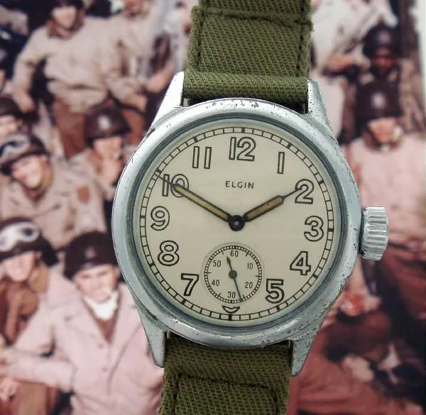 WWII Pattern American Army Ordnance / ORD Watch (Hand Wound Mechanical Version )